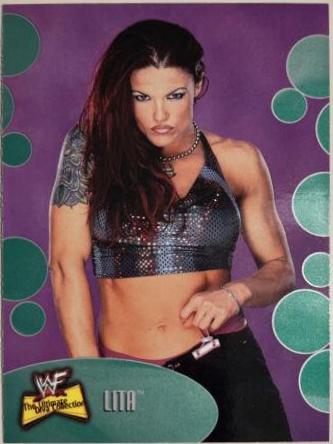 Lita #5 Wrestling Cards 2001 Fleer WWF The Ultimate Diva Collection