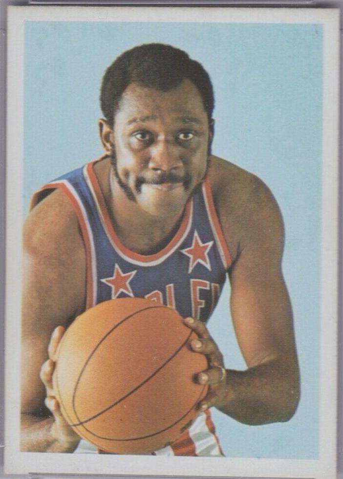 Mel Davis #34 Basketball Cards 1971 Globetrotters 84