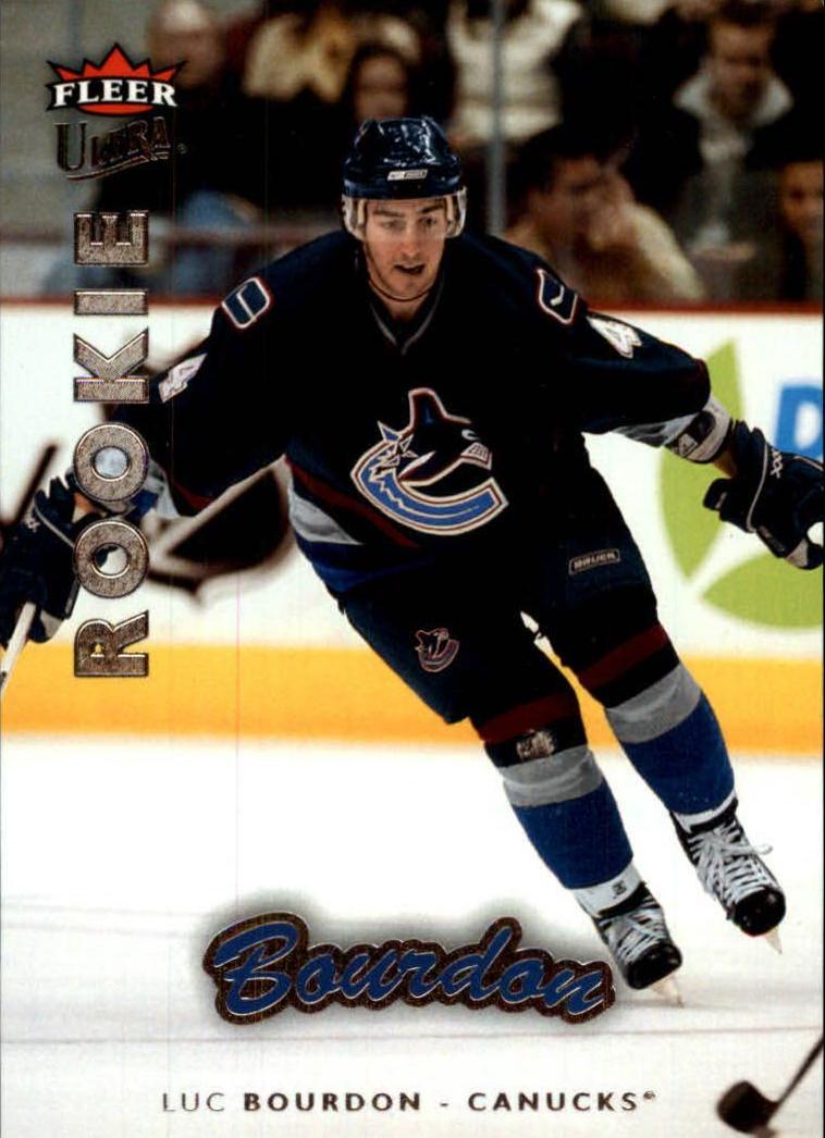 Luc Bourdon #242 Hockey Cards 2006 Ultra