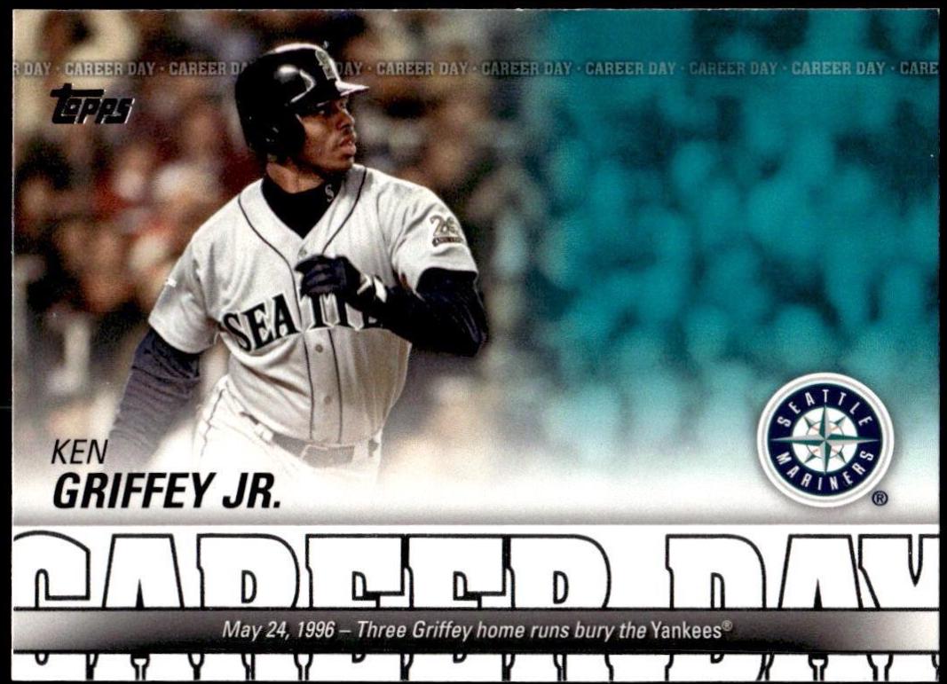 Ken Griffey Jr #CD-2 Baseball Cards 2012 Topps Career Day