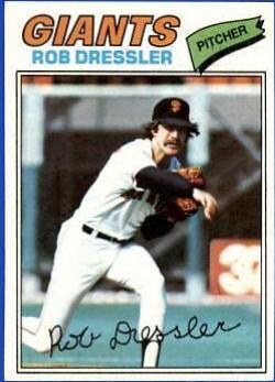 Rob Dressler #11 Baseball Cards 1977 Topps