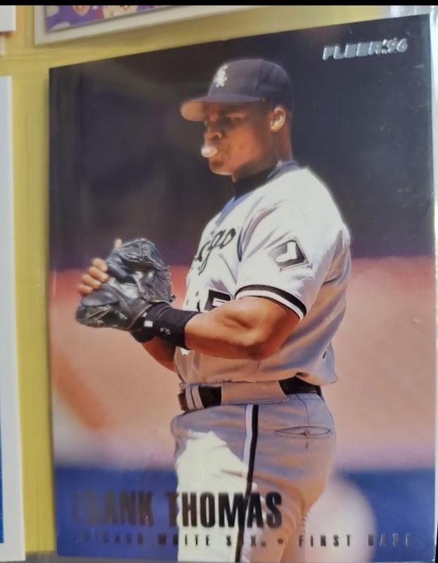 Frank Thomas #17 Baseball Cards 1996 Fleer