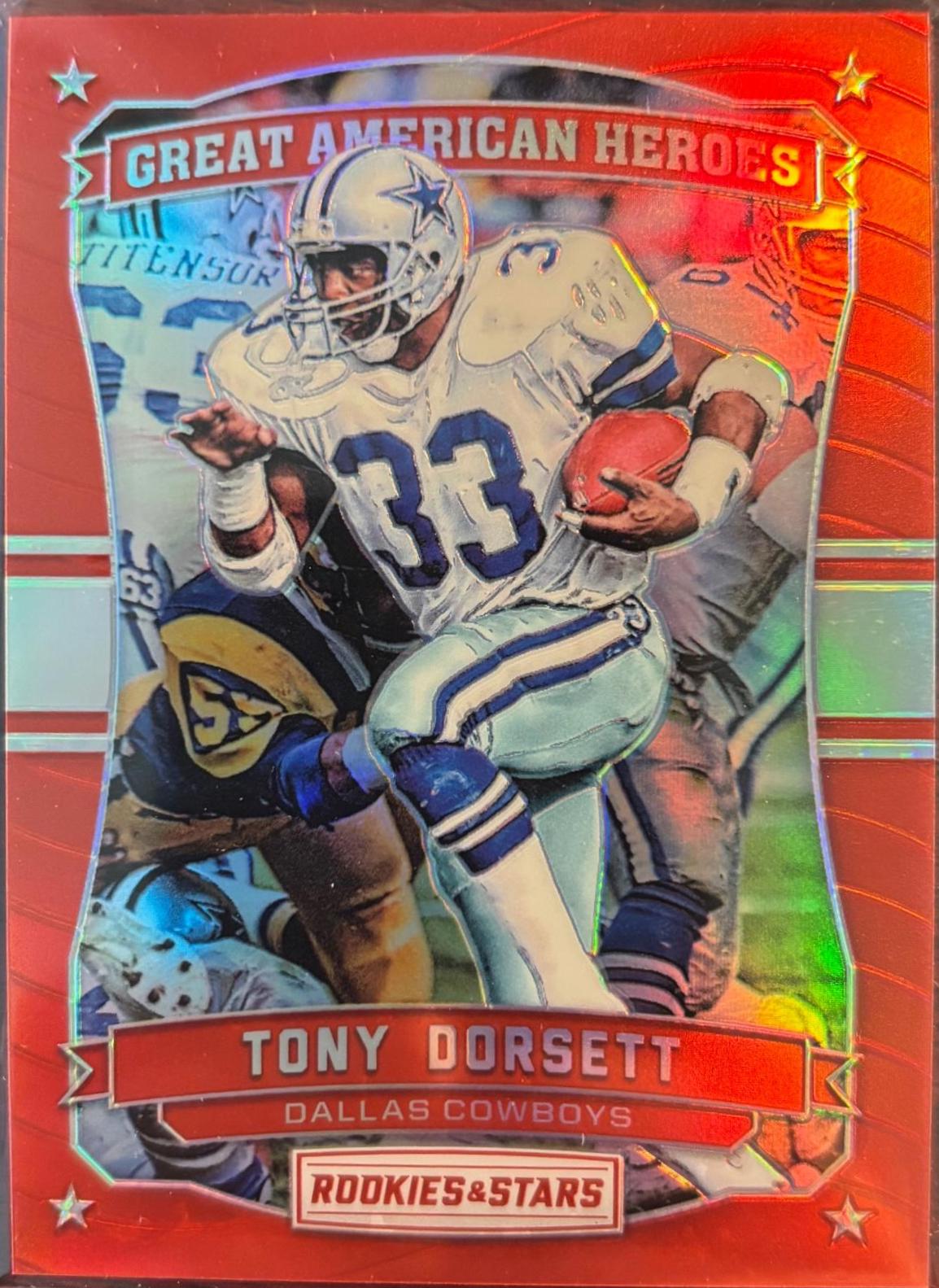 Tony Dorsett-Red #29 Football Cards 2016 Panini Rookies & Stars Great American Heroes