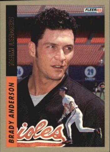 Brady Anderson #7 Baseball Cards 1993 Fleer