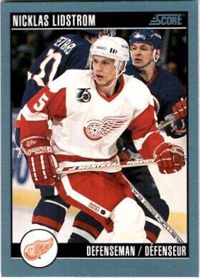 Nicklas Lidstrom #391 Hockey Cards 1992 Score Canadian