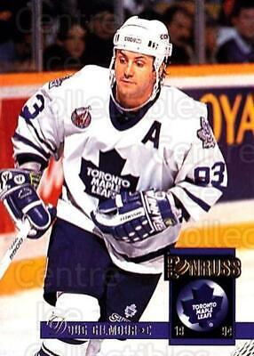 Doug Gilmour #341 Hockey Cards 1993 Donruss