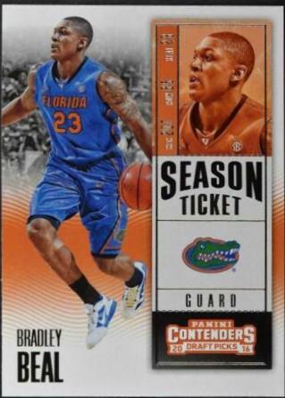 Bradley Beal #11 Basketball Cards 2016 Panini Contenders Draft Picks