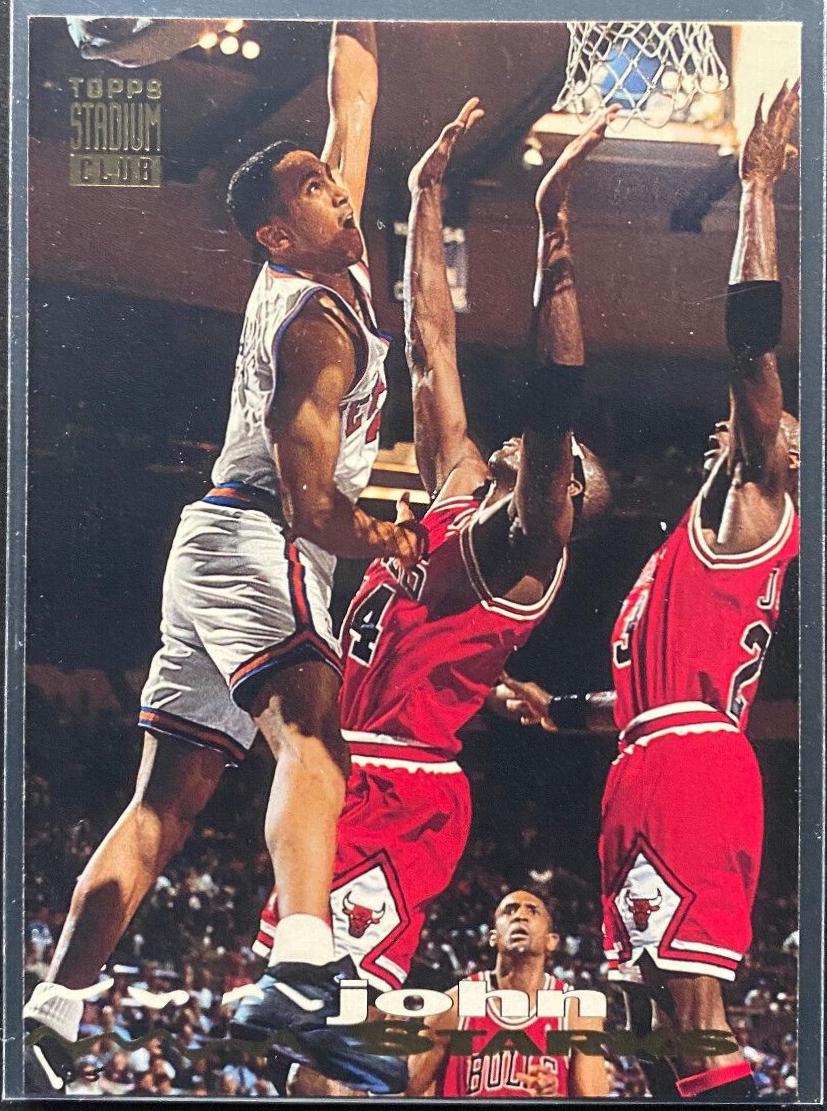 John Starks #116 Basketball Cards 1993 Stadium Club