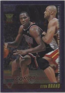 Elton Brand #1 Basketball Cards 2000 Topps Chrome
