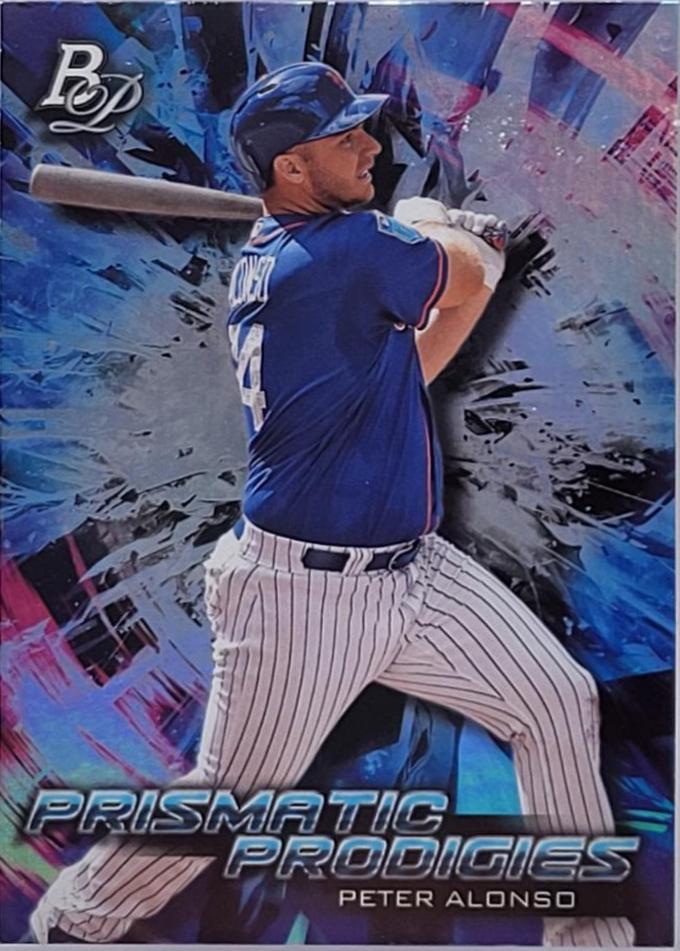 Peter Alonso #PPP-25 Baseball Cards 2018 Bowman Platinum Prismatic Prodigies