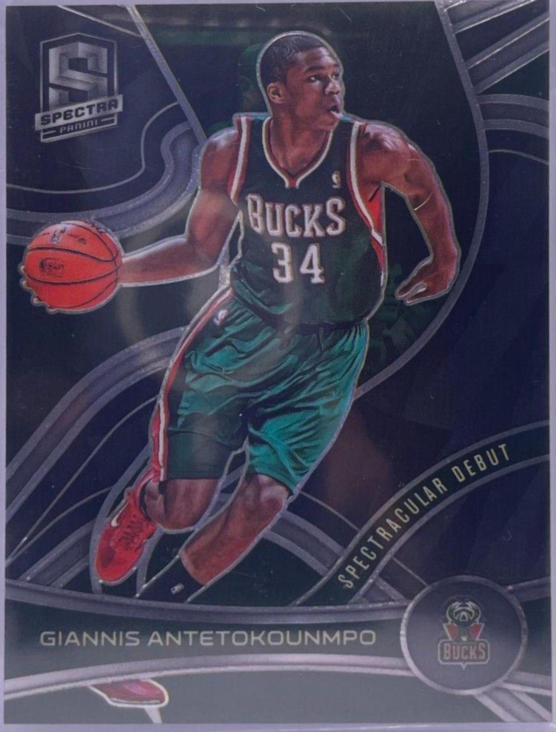 Giannis Antetokounmpo #159 2021-22 Panini Spectra Basketball