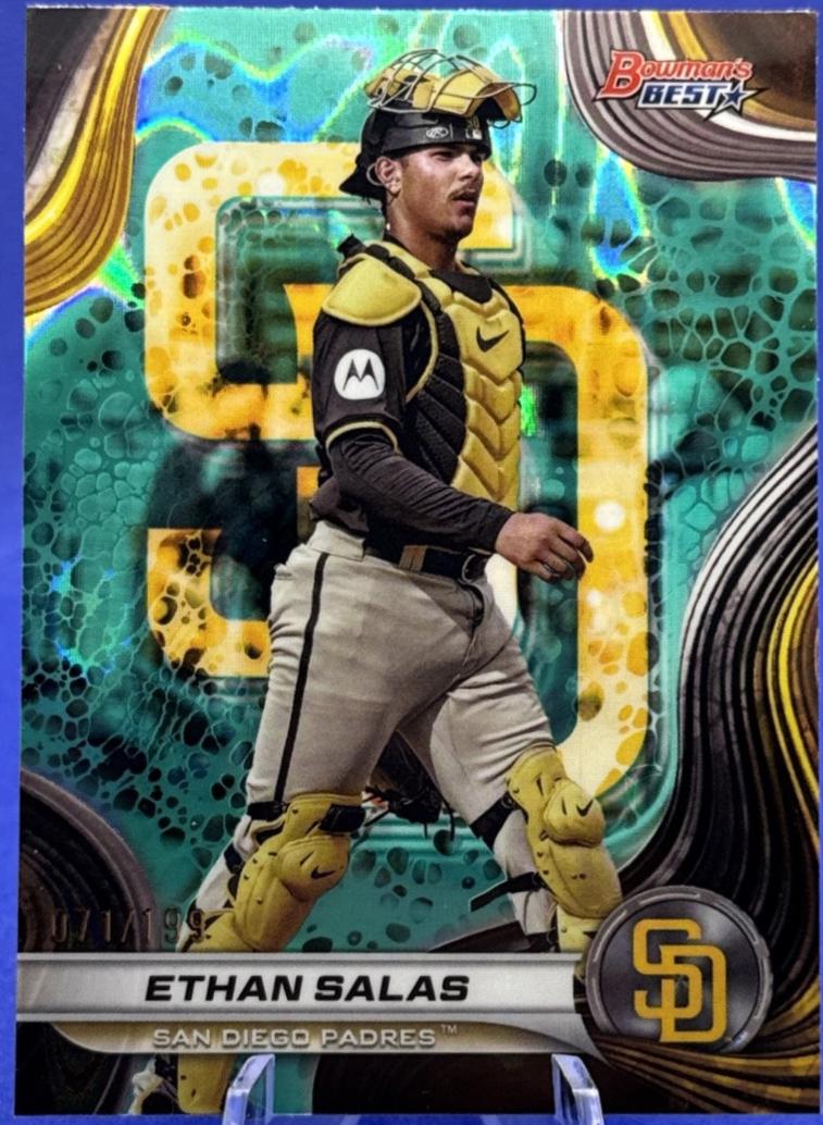 Ethan Salas [Aqua Lava Refractor] #TP-19