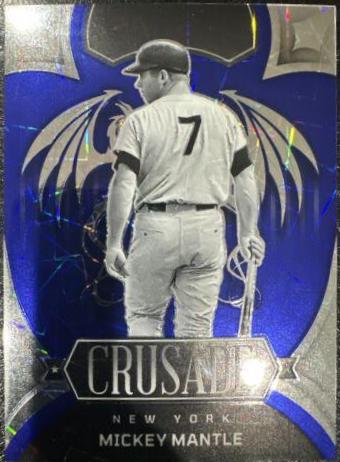 Mickey Mantle [Blue Velocity] #11