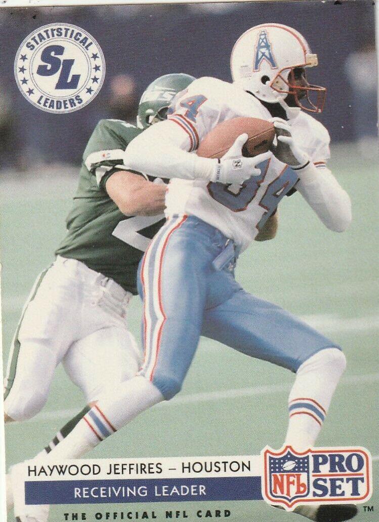 Haywood Jeffires #8 Football Cards 1992 Pro Set