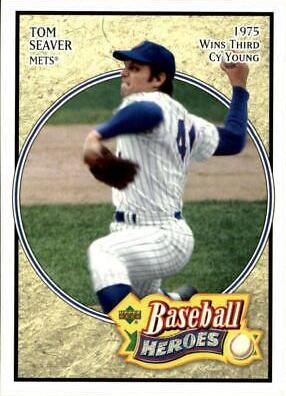 Tom Seaver #28 Baseball Cards 2005 Upper Deck Baseball Heroes