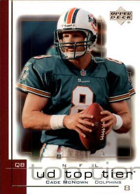 Cade McNown #28 Football Cards 2001 Upper Deck Top Tier