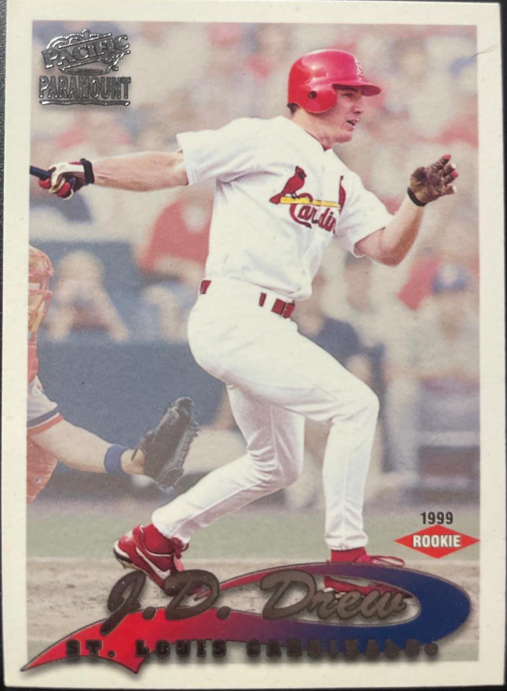 JD Drew #191 Baseball Cards 1999 Pacific Paramount