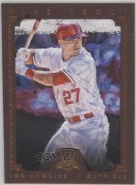 Mike Trout [Mini Material Framed] #91
