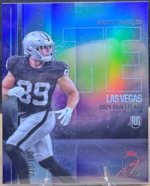 Brock Bowers [Blue] #RCV-69