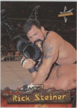 Rick Steiner #5 Wrestling Cards 1999 Topps WCW Embossed