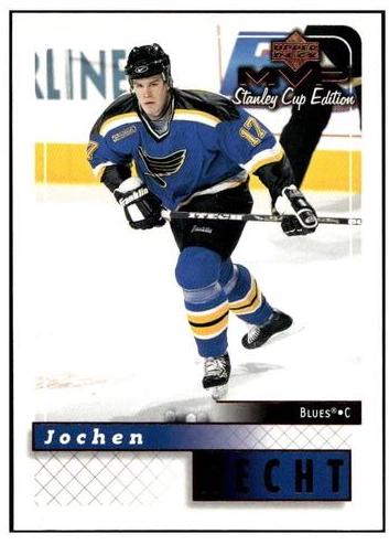 Jochen Hecht #164 Hockey Cards 1999 Upper Deck MVP Stanley Cup Edition