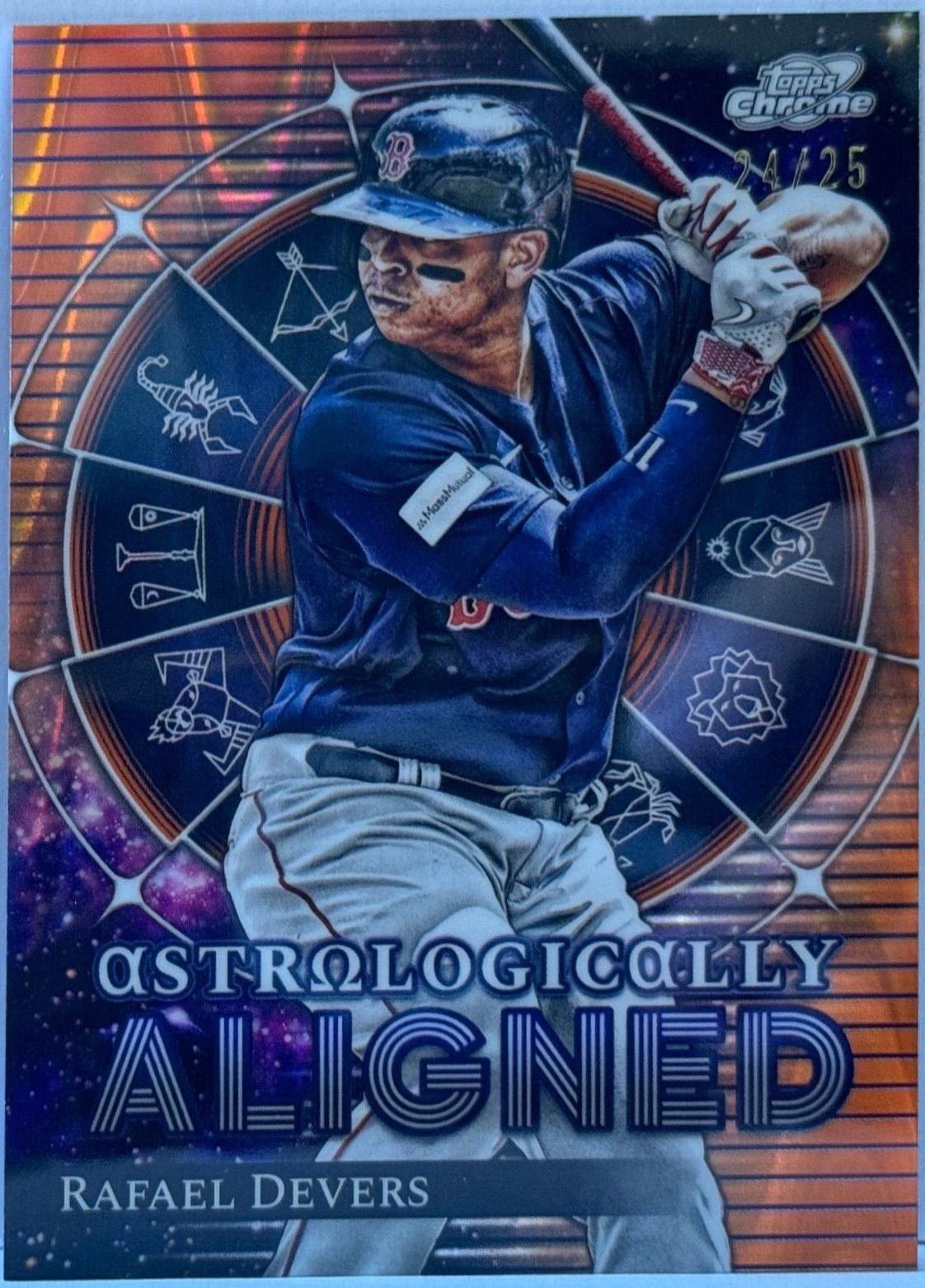 Rafael Devers [Orange Galactic Refractor] #AA-20