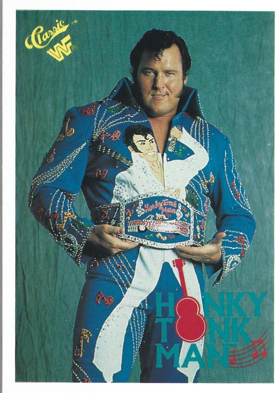 Honky Tonk Man #27 Wrestling Cards 1989 Classic WWF