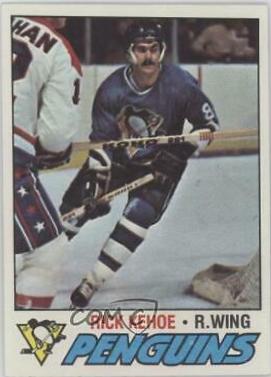 Rick Kehoe #33 Hockey Cards 1977 Topps