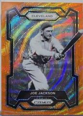 Joe Jackson [Orange Wave] #11 Baseball Cards 2024 Panini Prizm Prices