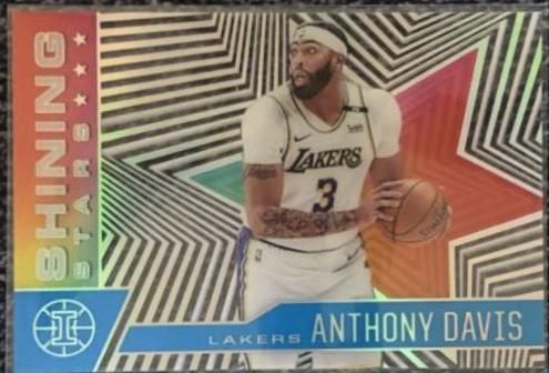 Anthony Davis #4 Basketball Cards 2020 Panini Illusions Shining Stars