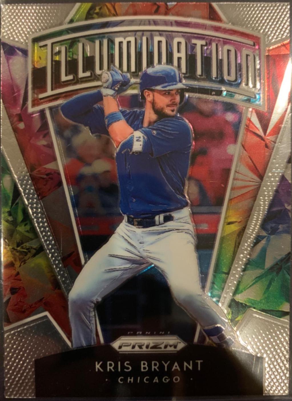 Kris Bryant #I-3 Baseball Cards 2019 Panini Prizm Illumination