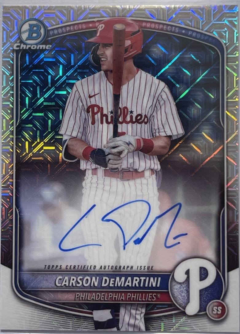 Carson DeMartini [Purple Refractor] #BMA-CD