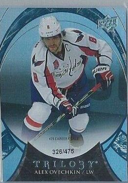 Alex Ovechkin #85 Hockey Cards 2015 Upper Deck Trilogy