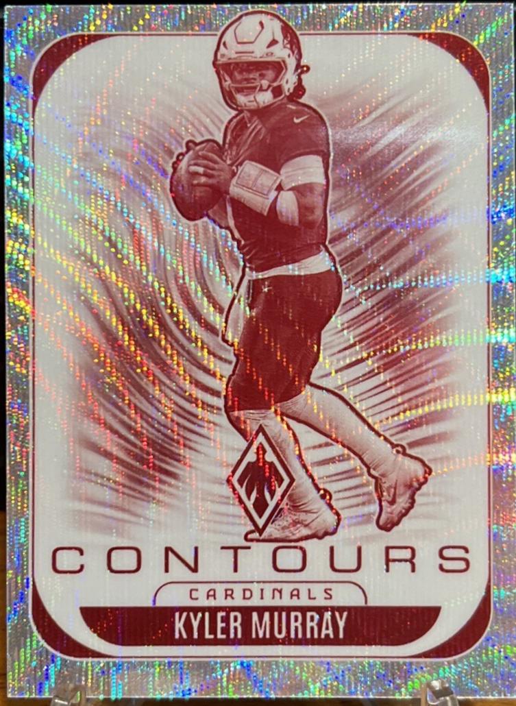 Arizona Cardinaux Kyler Murray Qb 1 ⭐ Or Star Captains C-Patch + 8 Patch