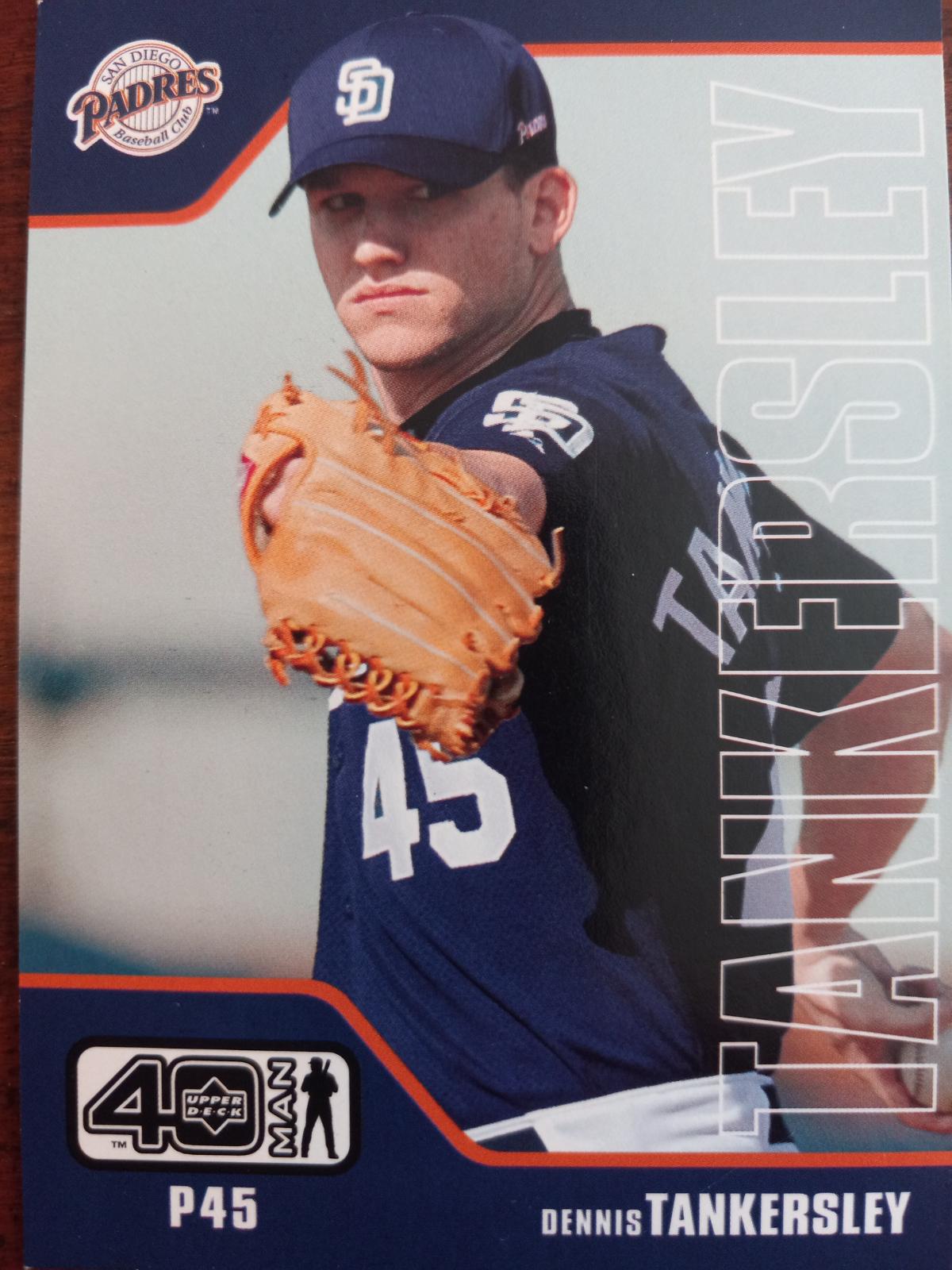 Dennis Tankersly #847 Baseball Cards 2002 Upper Deck 40 Man