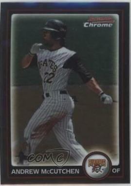 Andrew McCutchen #20 Baseball Cards 2010 Bowman Chrome