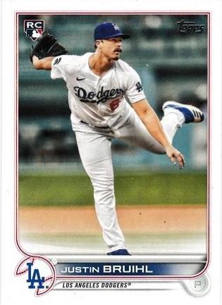 Justin Bruihl #658 Baseball Cards 2022 Topps