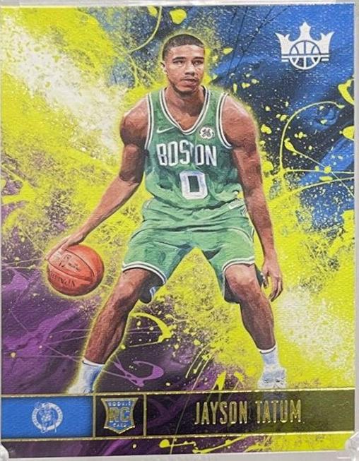Jayson Tatum #121 Basketball Cards 2017 Panini Court Kings