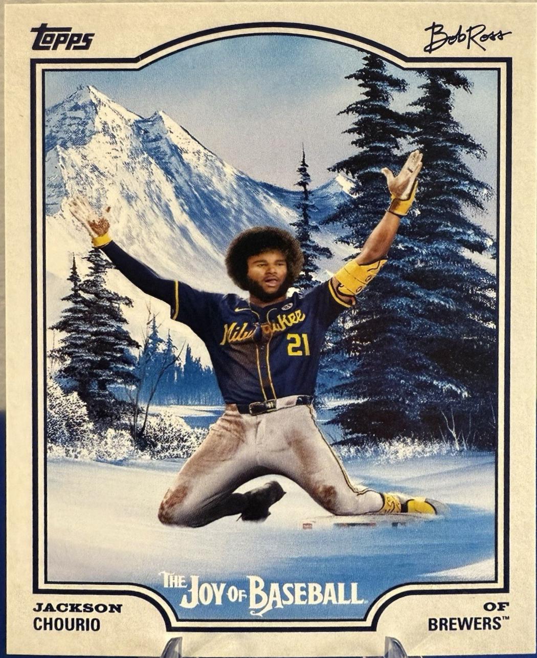 Jackson Chourio [Happy Mistake SP] #26 Prices | 2025 Topps X Bob