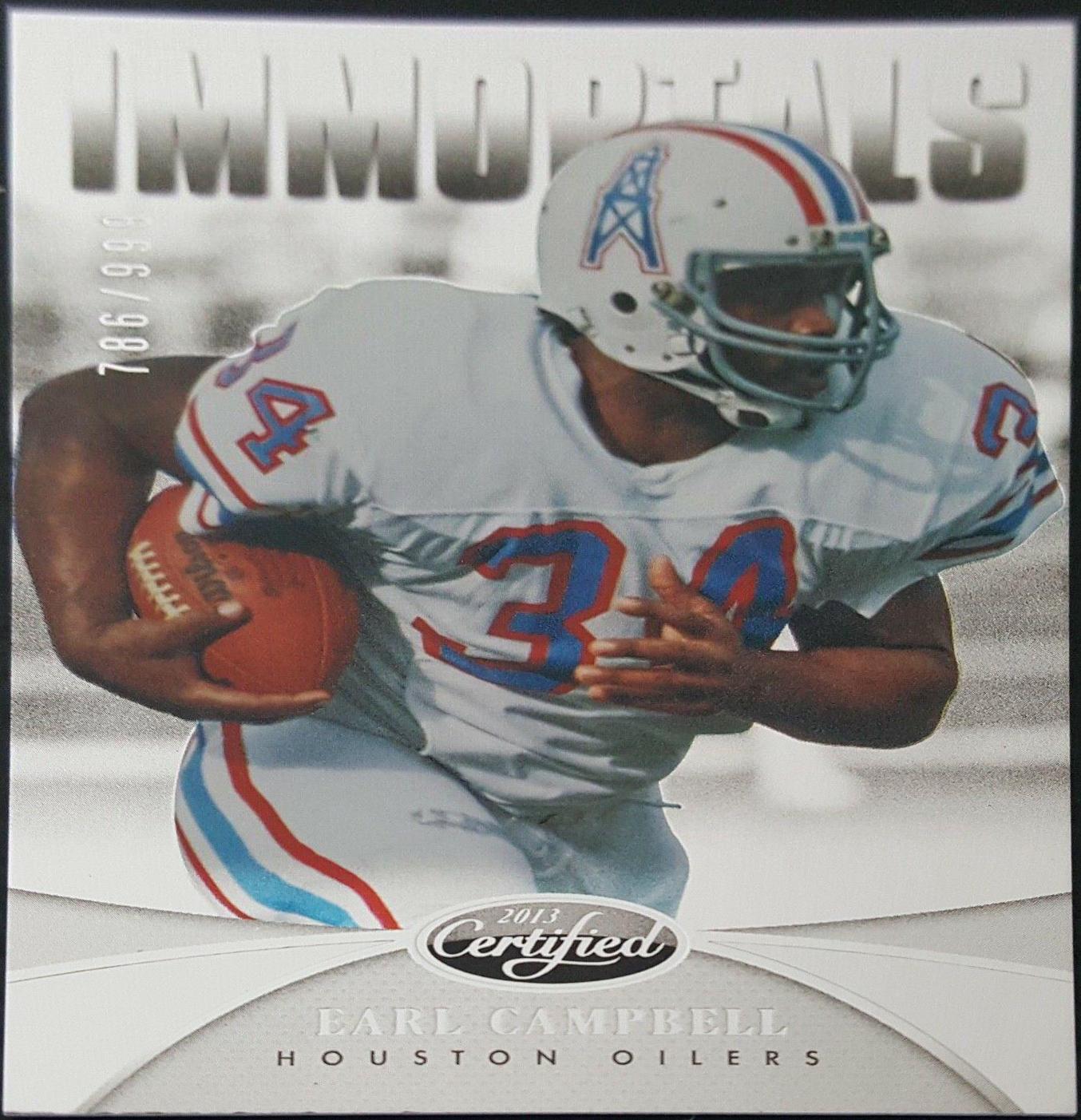 Earl Campbell #168 2013 Panini Certified Football