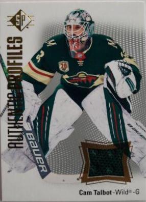 Cam Talbot #AP-2 Hockey Cards 2021 SP Authentic Profiles