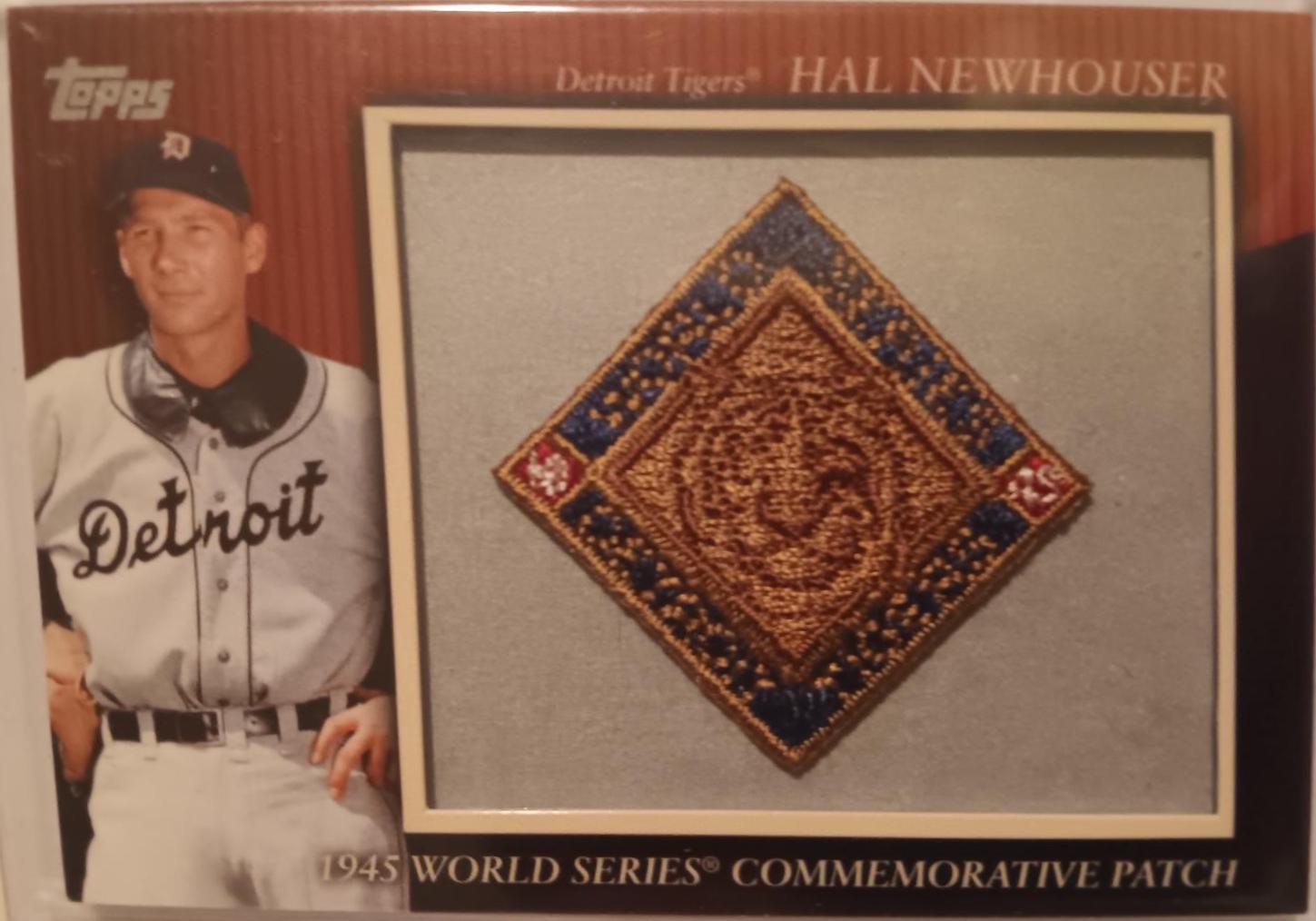 Hal Newhouser #MCP76 Baseball Cards 2010 Topps Commemorative Patch