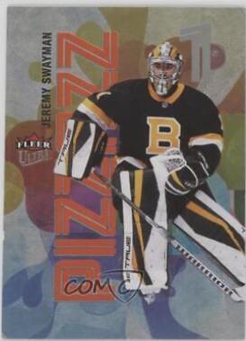 Jeremy Swayman #PZ-24 Hockey Cards 2021 Ultra Pizzazz