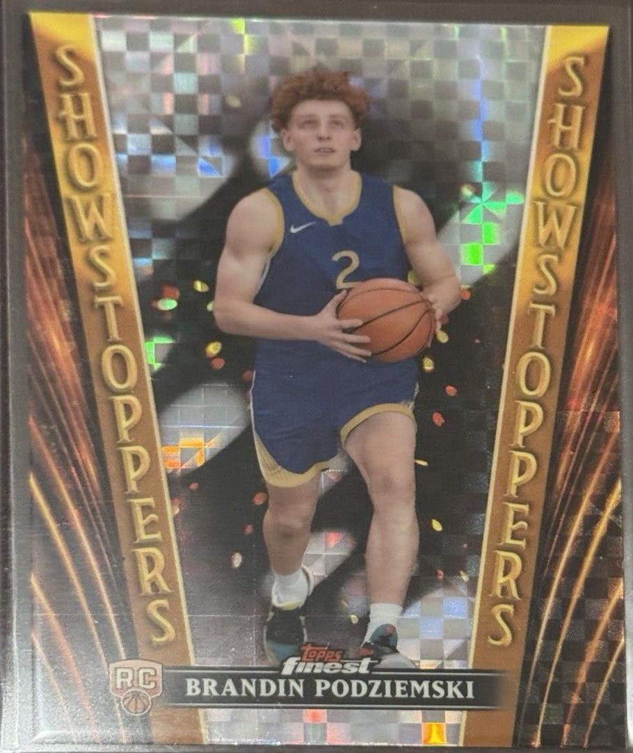 Brandin Podziemski [Checkerboard Refractor] #SS-29