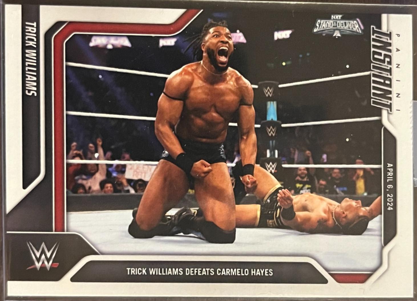 Trick Williams #6 Wrestling Cards 2024 Panini Instant WWE