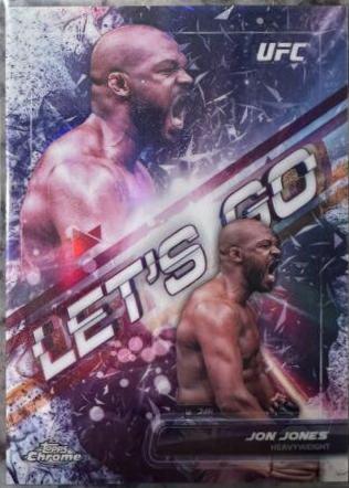 Jon Jones #LGO-1 Ufc Cards 2024 Topps Chrome UFC Let’s Go