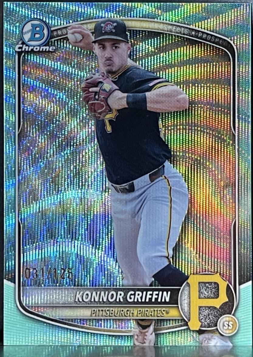 Konnor Griffin [Aqua Wave Refractor] #BDC-102