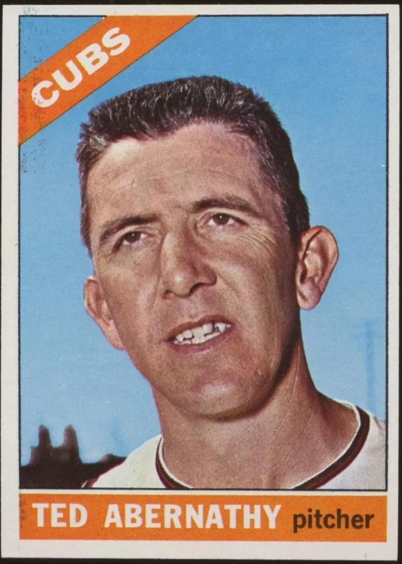 Ted Abernathy #2 Baseball Cards 1966 Topps