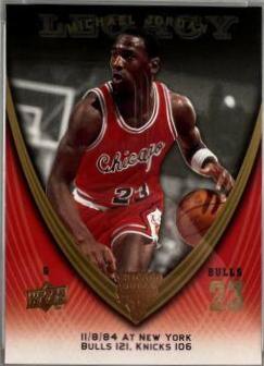 Michael Jordan #7 Basketball Cards 2008 Upper Deck Jordan Legacy