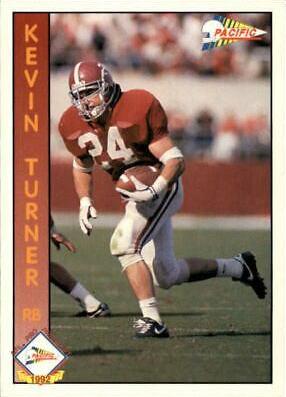 Kevin Turner #658 Football Cards 1992 Pacific